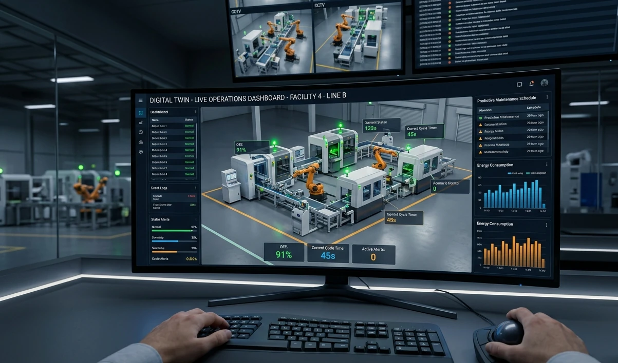 Digital Twin — Live Operations Dashboard