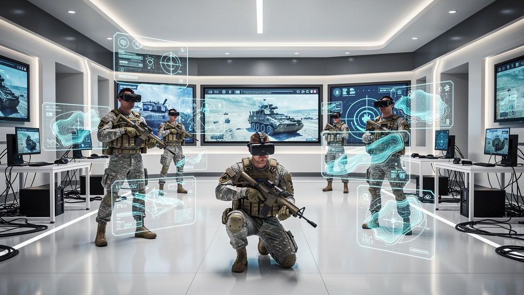 DRDO Chaff Decoy VR Combat Simulator