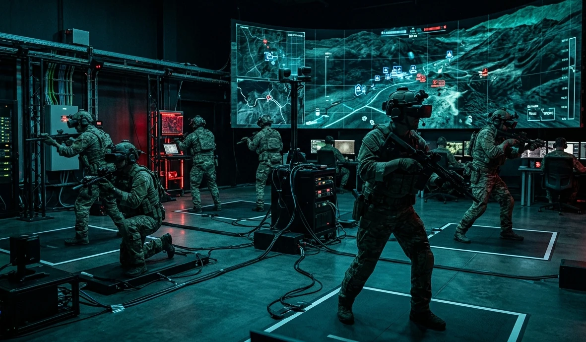 AR/VR Training for Defence