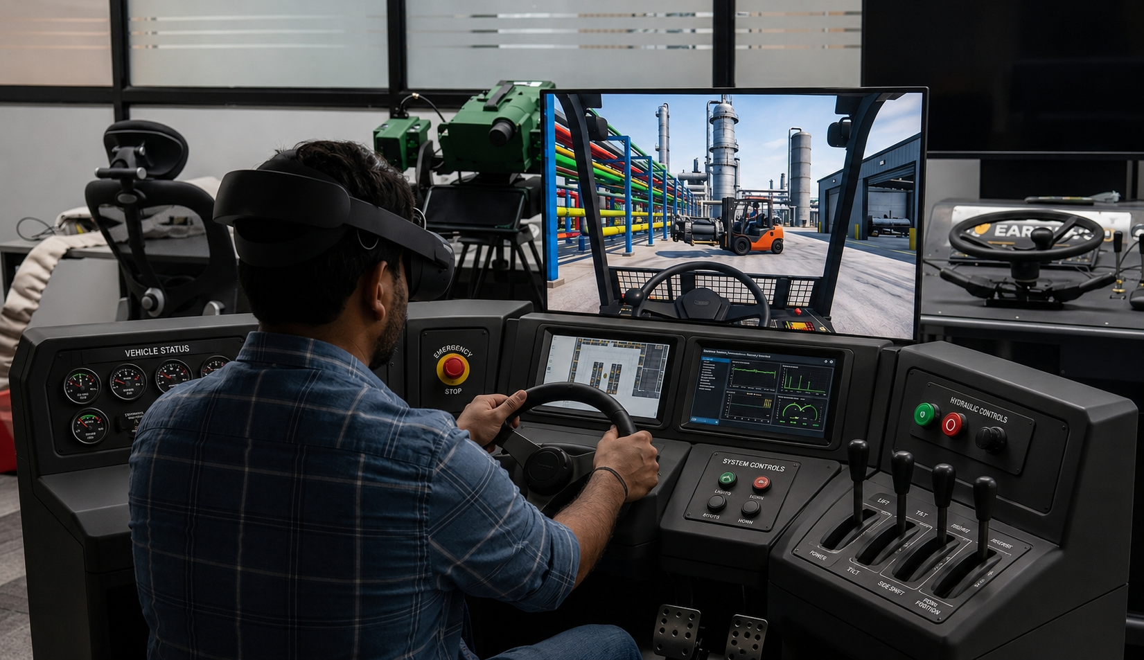 Operator Training Simulator — Refinery Console