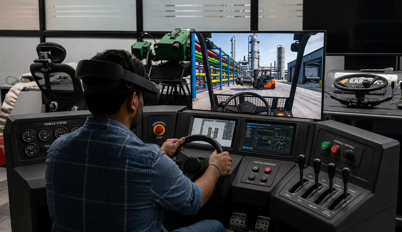 Operator Training Simulator — Refinery Console