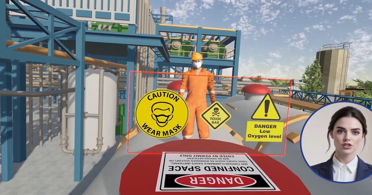 ISRO space-sector VR training environment