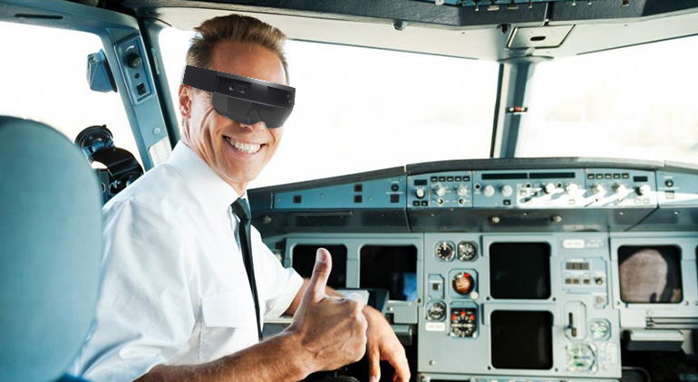 Pilot training through mixed reality